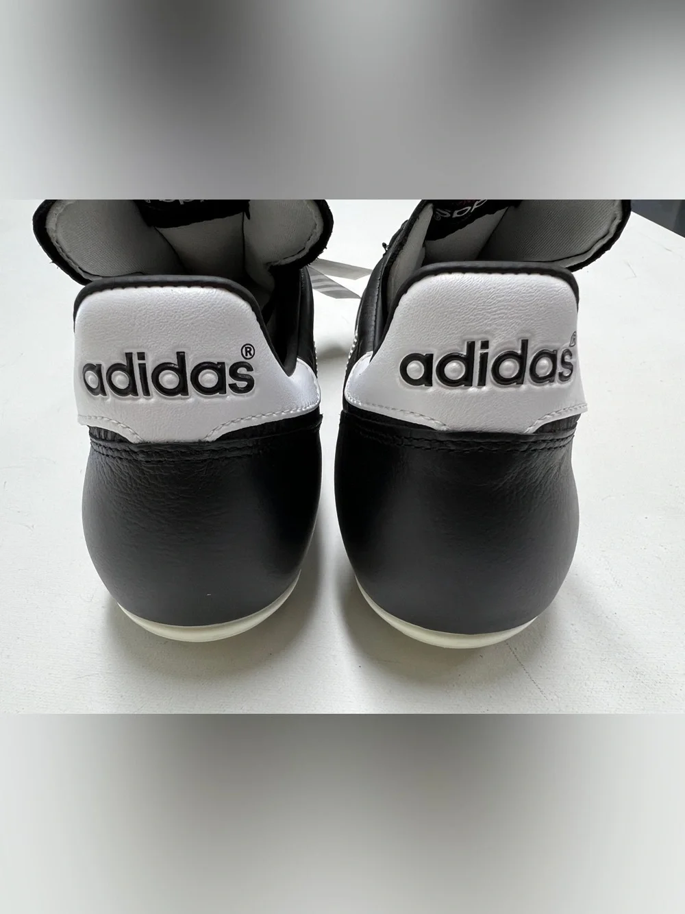 Adidas Copa Mundial Soccer Cleats Men 12.5 Black White Leather Germany NWT